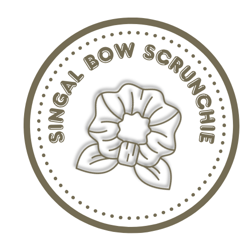 Classic single bow scrunchies – soft, stylish hair accessories for everyday wear. Comfortable, elegant design loved in the USA, UK, Canada, and Australia