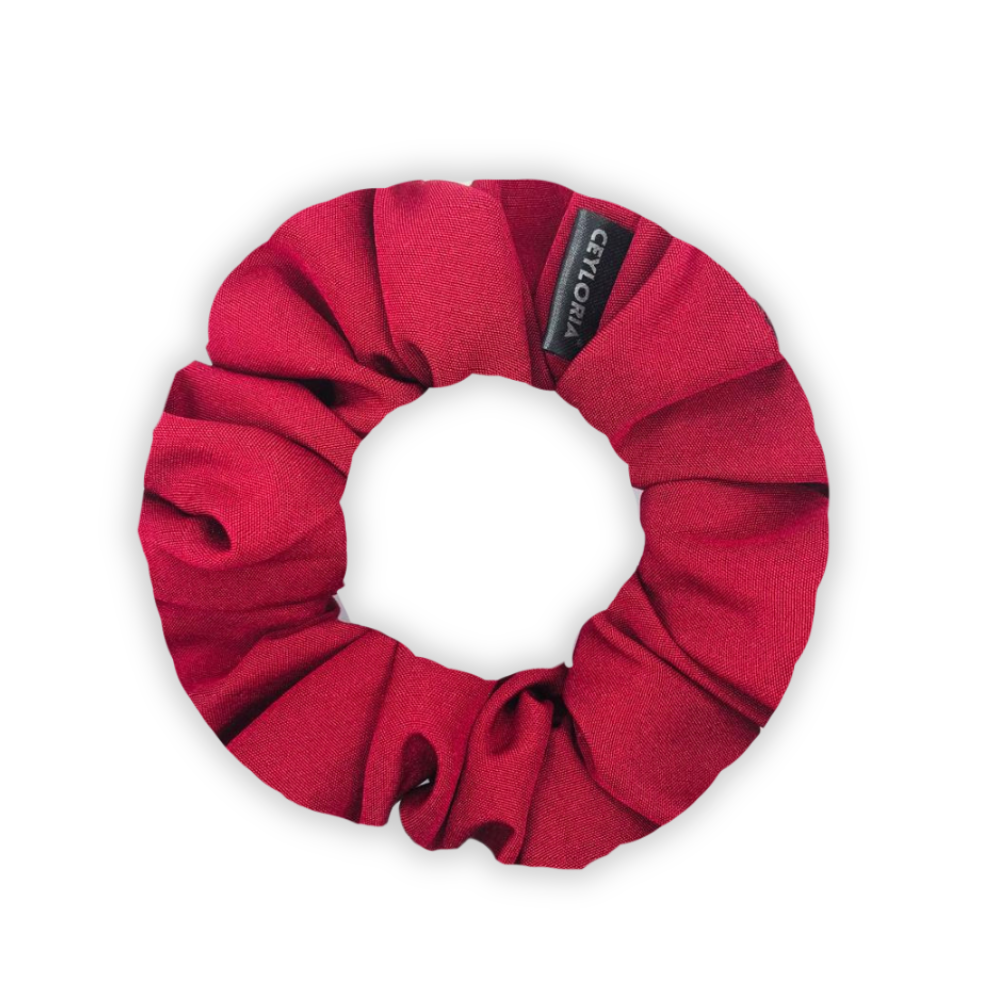 Red Wine Polyester Medium